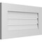 Ekena Millwork Vertical Surface Mount PVC Gable Vent: Functional, w/ 3-1/2"W x 1"P Standard Frame, 30"W x 16"H GVPVE30X1601SF - alternate 5